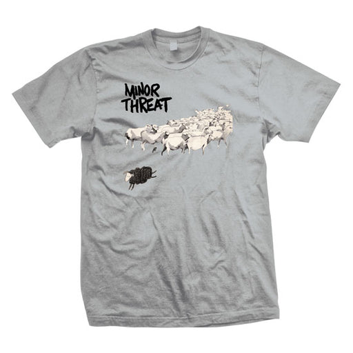 T-Shirt - Minor Threat - Still Out of Step - Silver