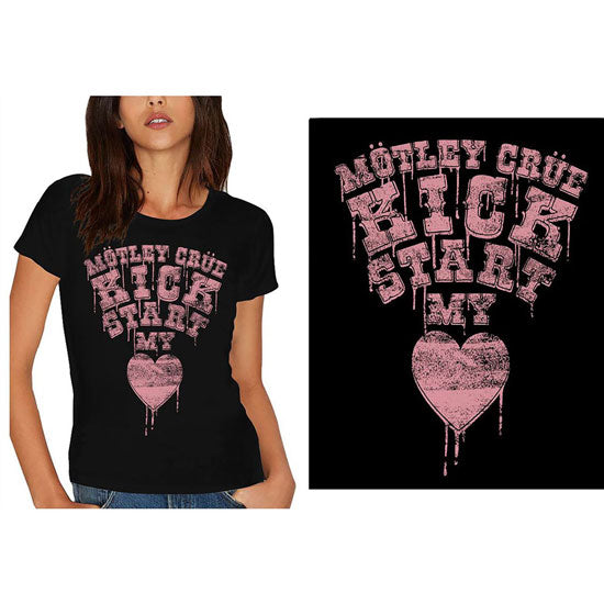 T-Shirt - Motley Crue - Kick Start My Heart - Lady