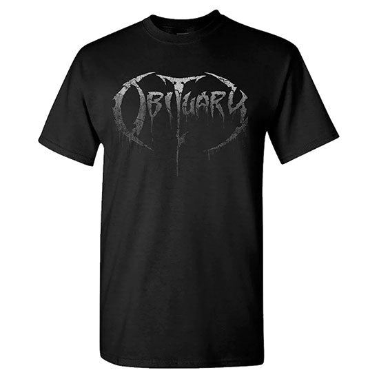 T-Shirt - Obituary - Distressed Logo