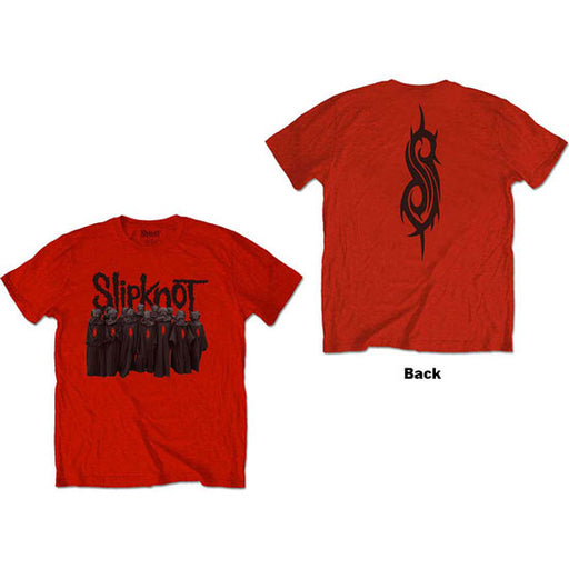 T-Shirt - Slipknot - Choir With Back Print - Red - Kids