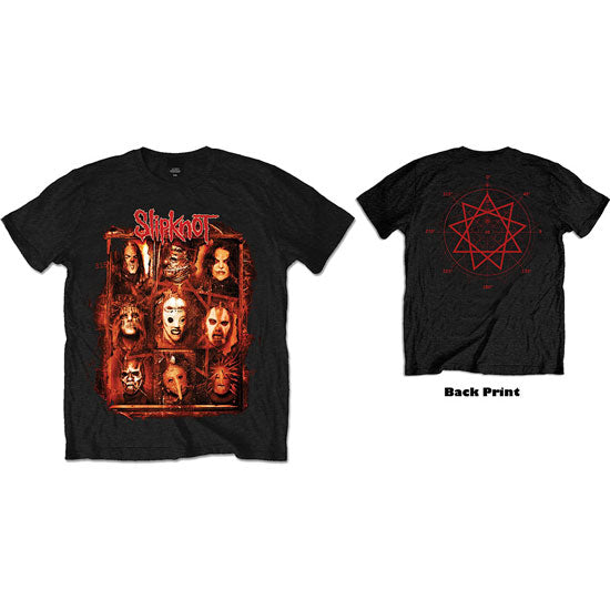 T-Shirt - Slipknot - Rusty Face With Back Print