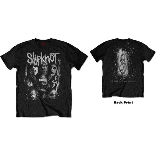 T-Shirt - Slipknot - WANYK White Splatter With Back Print