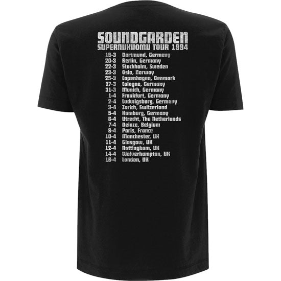 T-Shirt - Soundgarden - Superunknown Tour 94 - Back