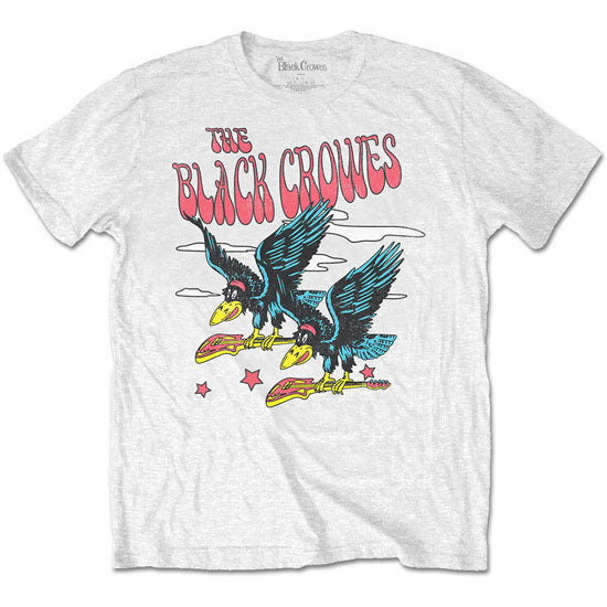 T-Shirt - The Black Crowes - Flying Crowes - White