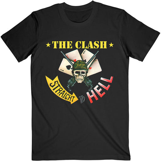 T-Shirt - The Clash - Straight to Hell - Single