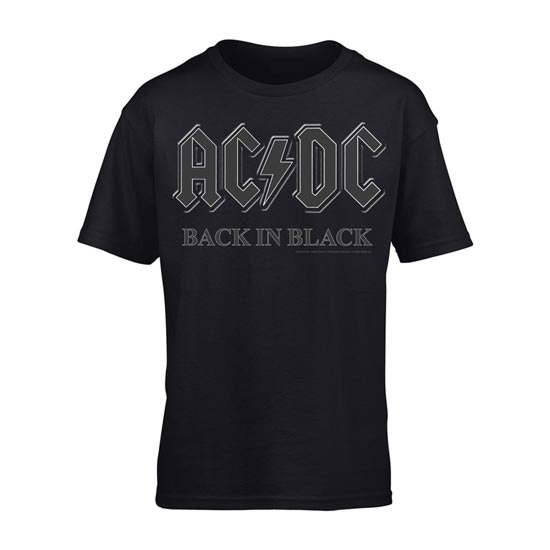T-Shirt - ACDC - Back in Black V2-Metalomania
