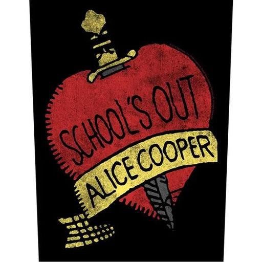Back Patch - Alice Cooper - School's Out