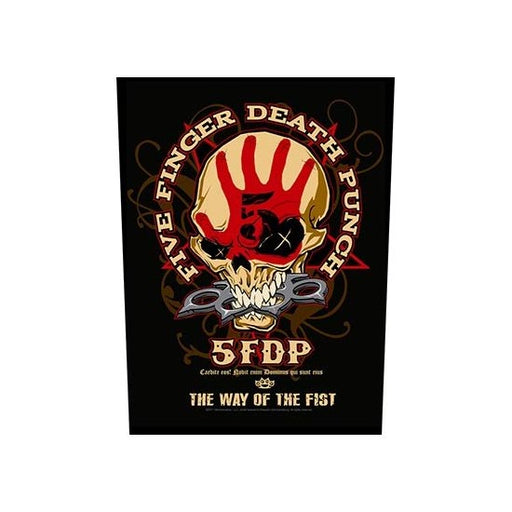 Five Finger Death Punch - Way of the Fist (Back Patches)-Metalomania