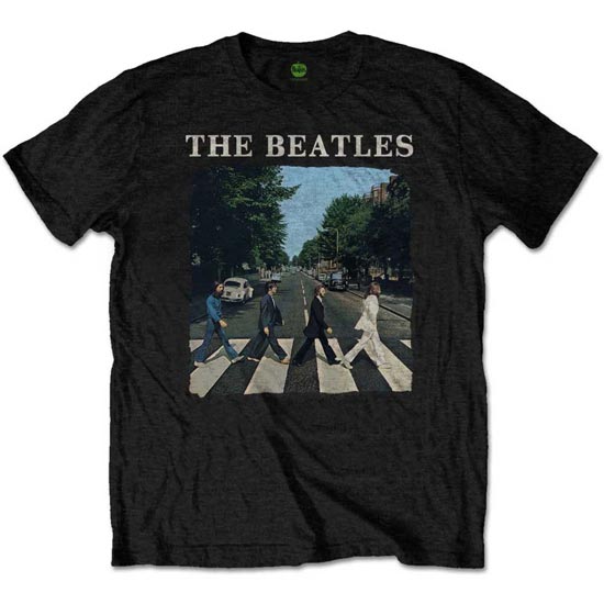 T-Shirt - The Beatles - Abbey Road & Logo