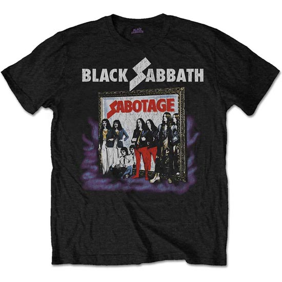 T-Shirt - Black Sabbath - Sabotage Vintage Look