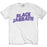 T-Shirt - Black Sabbath - Purple Logo - White Shirt-Metalomania
