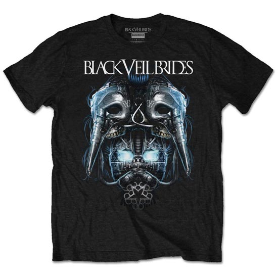 T-Shirt -  Black Veil Bride - Metal Mask