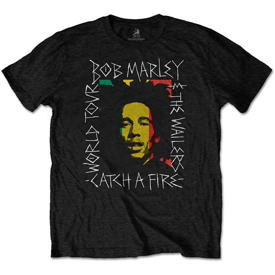 T-Shirt - Bob Marley - Rasta Scratch