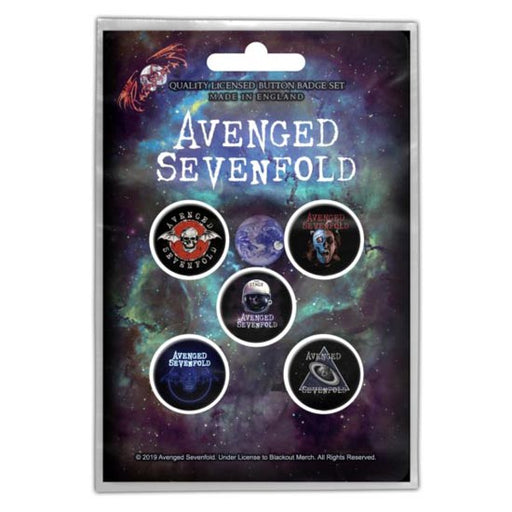 Button Badge Set - Avenged Sevenfold - The Stage