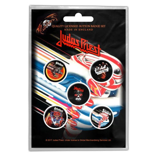 Button Badge Set - Judas Priest - Turbo