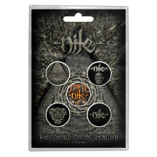 Button Badge Set - Nile - Not be Unearthed