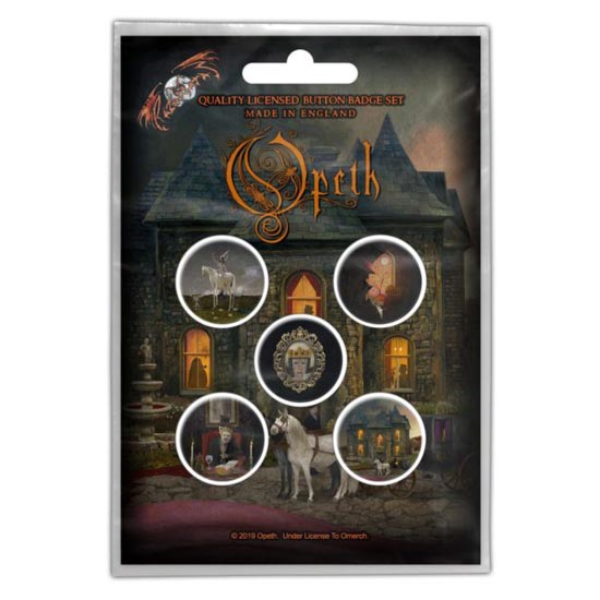 Button Badge Set - Opeth - In Caude Venenum
