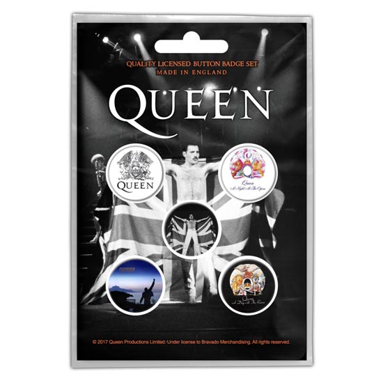 Button Badge Set - Queen - Freddie