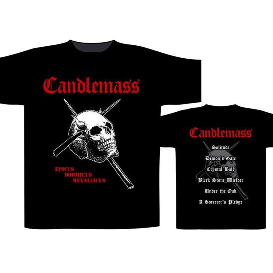 T-Shirt - Candlemass - Epicus Doomicus Metallicus | Rock, Heavy