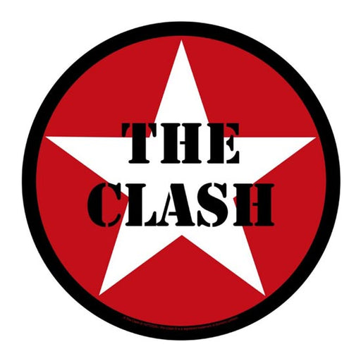 Back Patch - The Clash - Star Logo