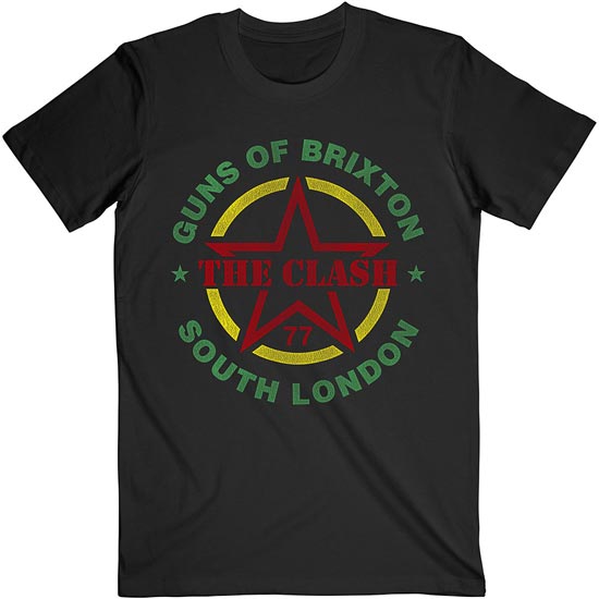 T-Shirt - Clash (the) - Guns of Brixton