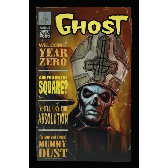Deluxe Flag - Ghost - Magazine
