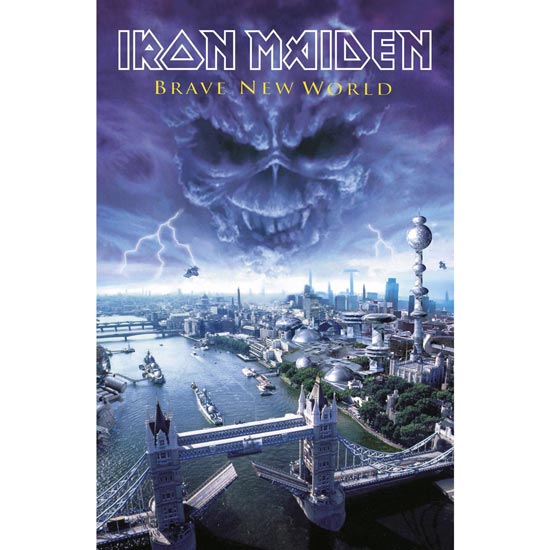 Deluxe Flag - Iron Maiden - Brave New World