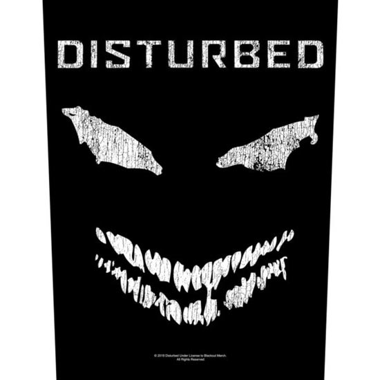 Back Patch - Disturbed -  Scary Face