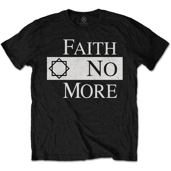 T-Shirt - Faith No More - Classic Logo V2 - Black