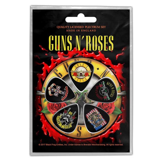 Guitar Picks - Guns N Roses - Bullet Logo