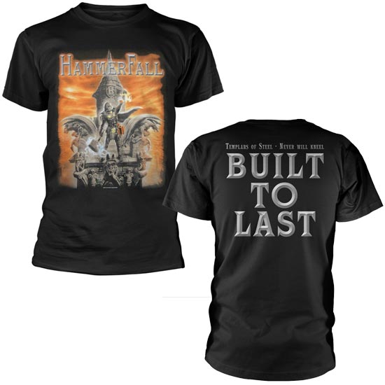 T-Shirt -  Hammerfall -  Built To Last