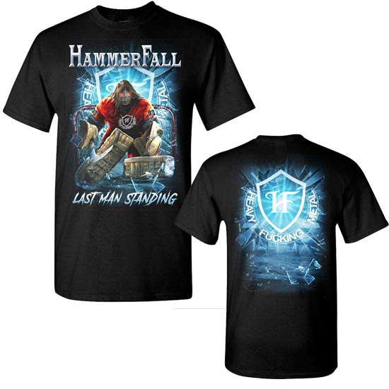T-Shirt -  Hammerfall -  Last Man Standing