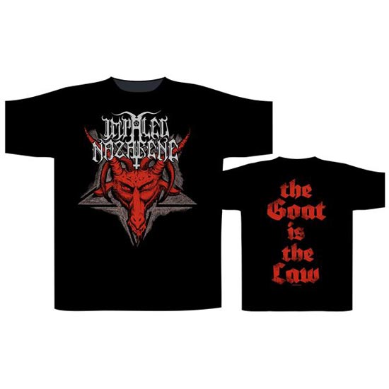 T-Shirt - Impaled Nazarene - The Goat is The Law