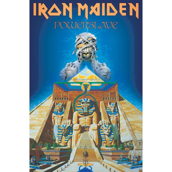 Deluxe Flag - Iron Maiden - Powerslave-Metalomania