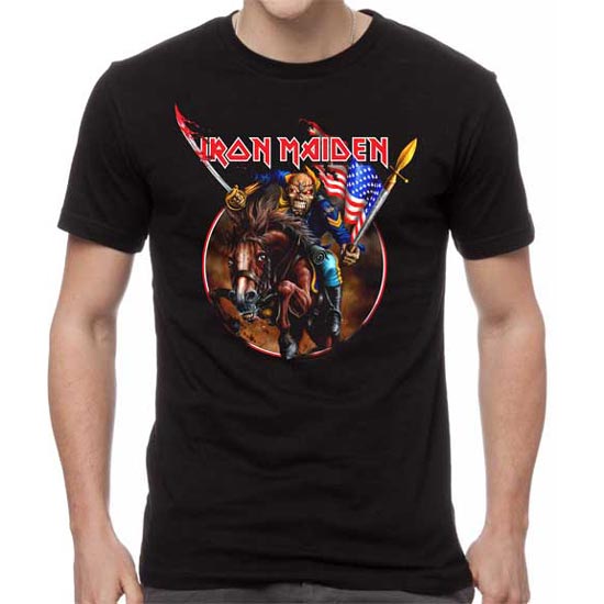 T-Shirt - Iron Maiden - Maiden England USA Version-Metalomania