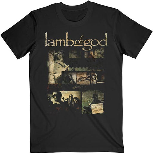 T-Shirt -  Lamb of God - Album Collage