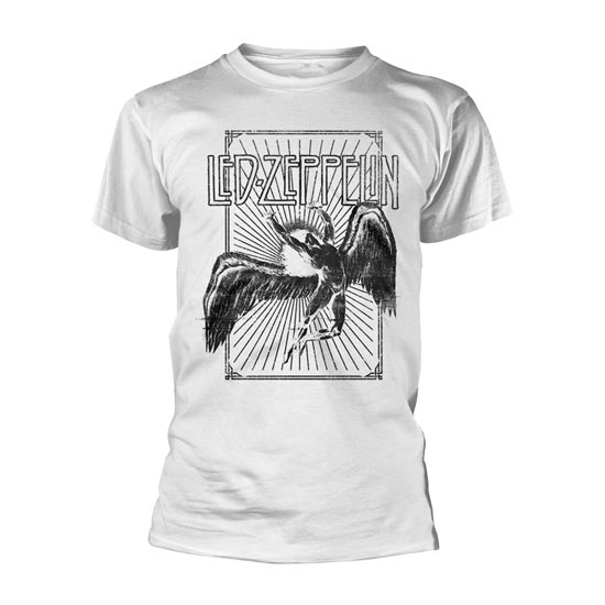 T-Shirt - Led Zeppelin - Icarus Burst - White