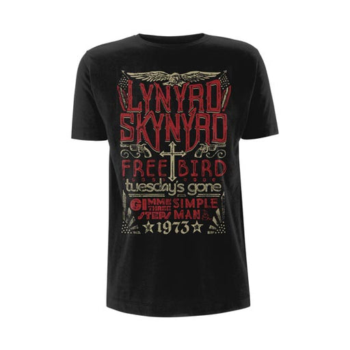 T-Shirt - Lynyrd Skynyrd - Freebird 1973 Hits