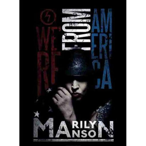 Flag - Marilyn Manson - American Graffiti-Metalomania