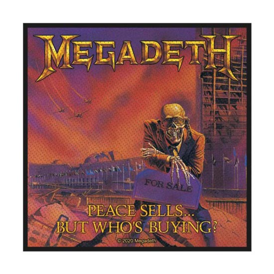 Patch - Megadeth - Peace Sells - V2