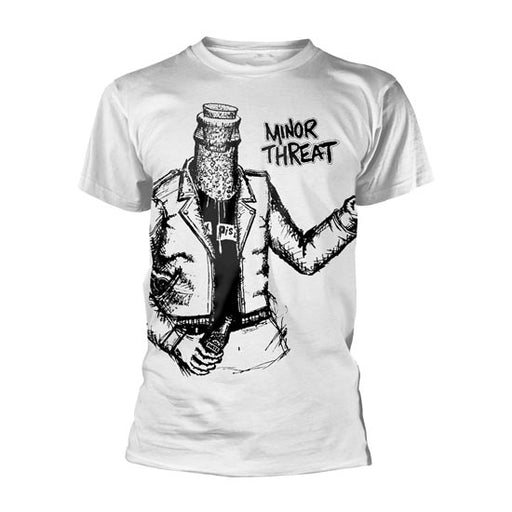 T-Shirt - Minor Threat - Bottled Violence - White