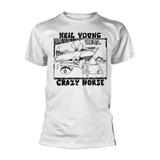 T-Shirt - Neil Young - Zuma - Crazy Horse - White