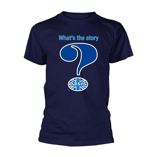 T-Shirt - Oasis - What's The Story - Blue