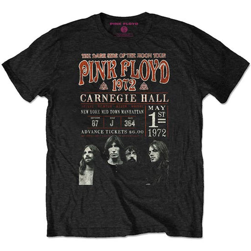 T-Shirt - Pink Floyd - Carnegie '72 - Recycled