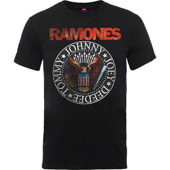 T-Shirt - Ramones - Vintage Eagle Seal