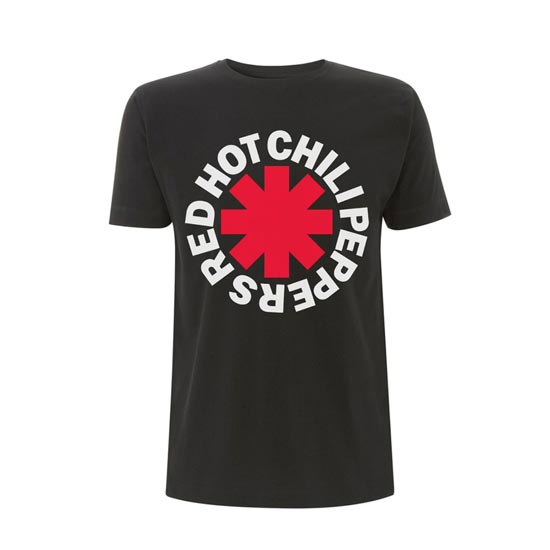 T-Shirt - Red Hot Chili Peppers - Classic Asterisk Logo-Metalomania