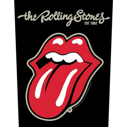 Back Patch - Rolling Stones - Plastered Tongue