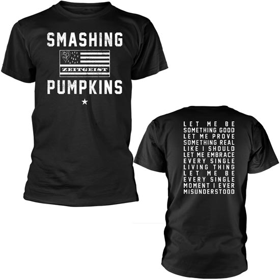 T-Shirt - Smashing Pumpkins - Zeitgeist Flag