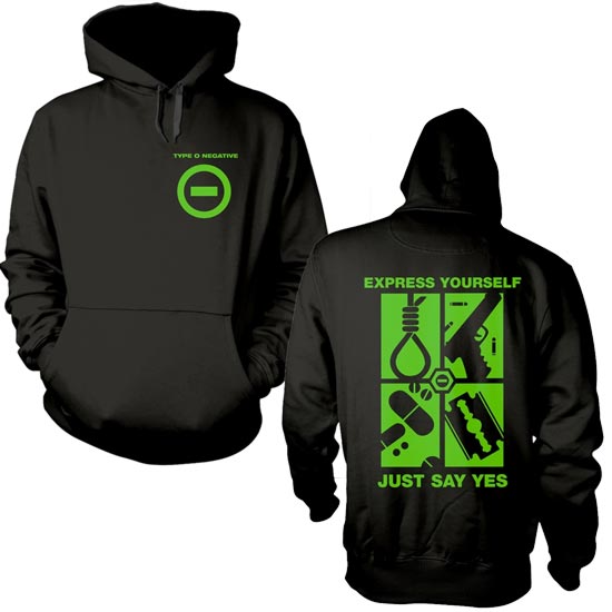 Hoodie - Type O Negative - Express Yourself - Pullover