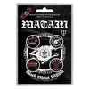 Button Badge Set - Watain - Black Metal Militia
